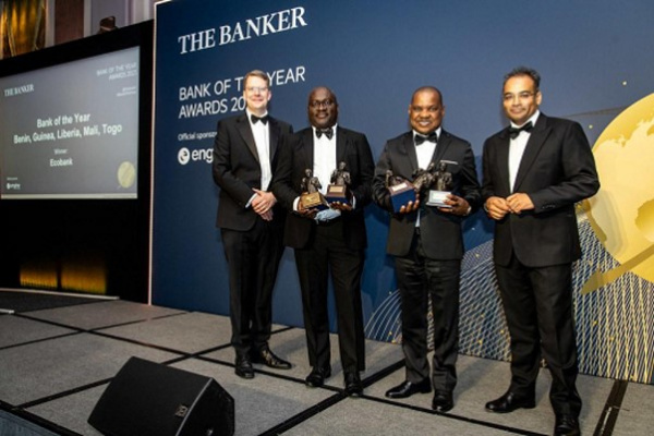 Trophée The Banker 2023: Des distinctions pour plusieurs filiales de Ecobank