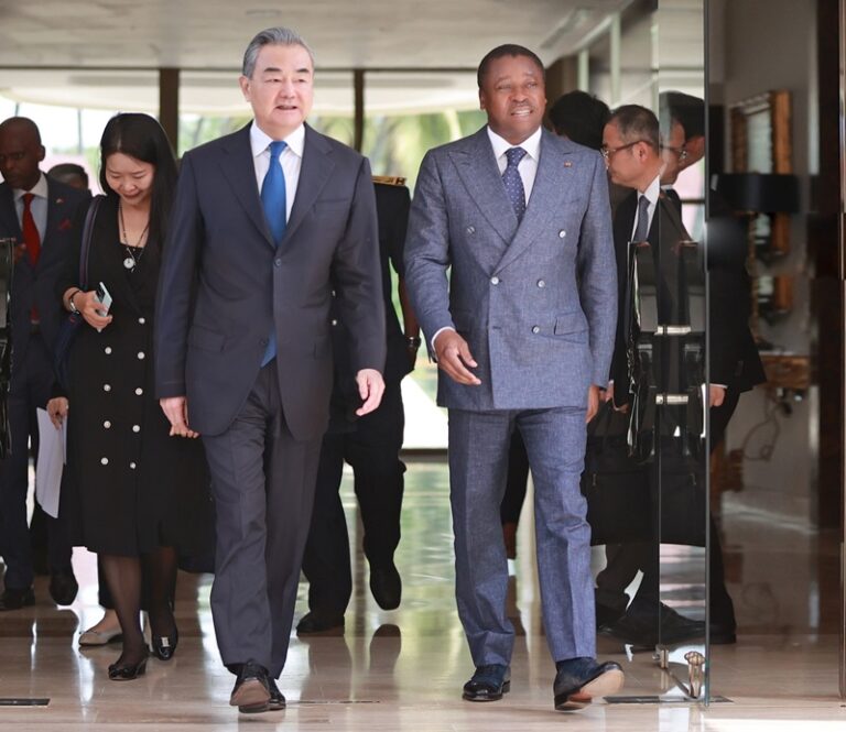 Coopération bilatérale Sino-togolaise : Faure Gnassingbé et Wang Yi font le point