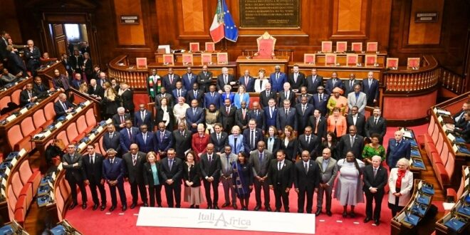 Sommet Italie-Afrique : « Écrire une nouvelle page dans les relations avec le continent avec une approche non prédatrice », dixit Georgia Meloni