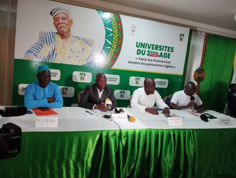 Togo/5ème édition des  » Universités du 3ème âge « : À Dapaong, les personnes âgées s’engagent à jouer pleinement leurs rôles auprès des jeunes générations