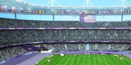JO Paris 2024 : La piste d’athlétisme du Stade de France sera violette et sans doute plus rapide que celle des Jeux de Tokyo