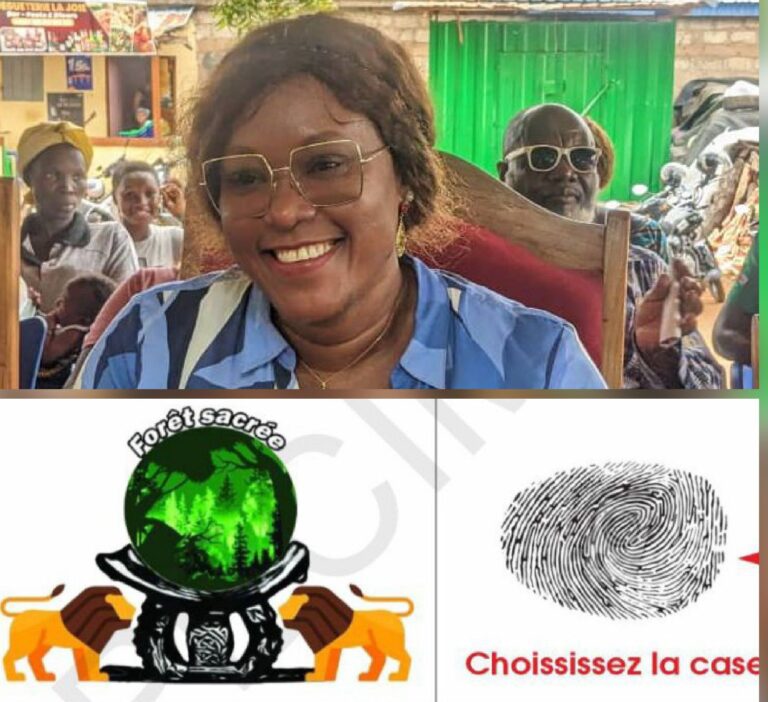 Togo/Législatives 2024/Canton d’Aflao Sagbado: La Princesse Eyi SEMEKONAWO de la liste «Forêt Sacrée» est le N°27 sur le bulletin