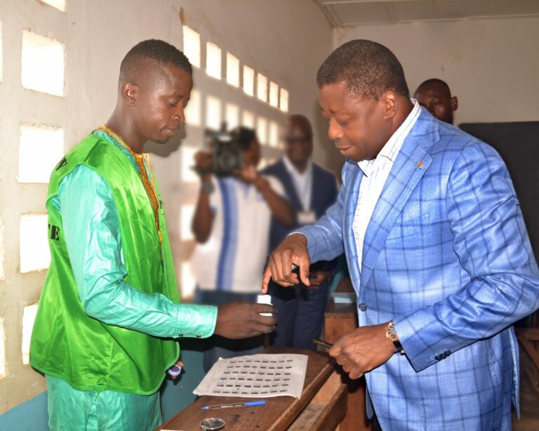 Togo/Législatives et régionales 2024: Faure Gnassingbé a voté, et toi?