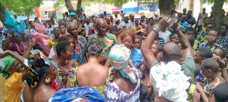 Togo/Législatives 2024: Le canton d’Aflao Sagbado gonflé à bloc derrière la liste «Forêt Sacrée» de la Princesse Eyi Semekonawo dite Antivi