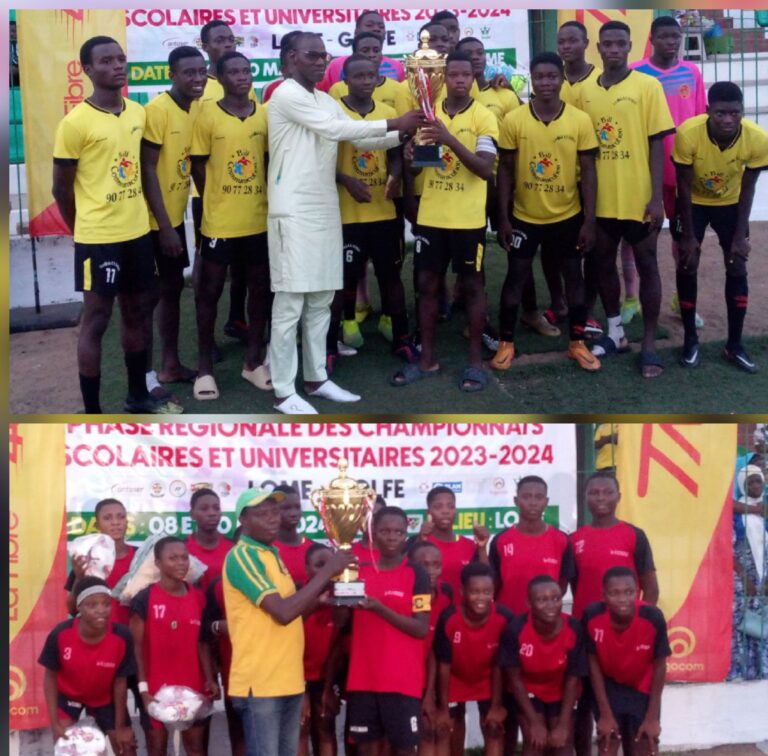Togo/Football/Phase régionale des championnats scolaires et universitaires 2023-2024: CS Romario taille patron
