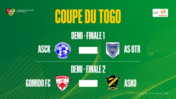 Coupe du Togo: Les affiches des demi-finales connues