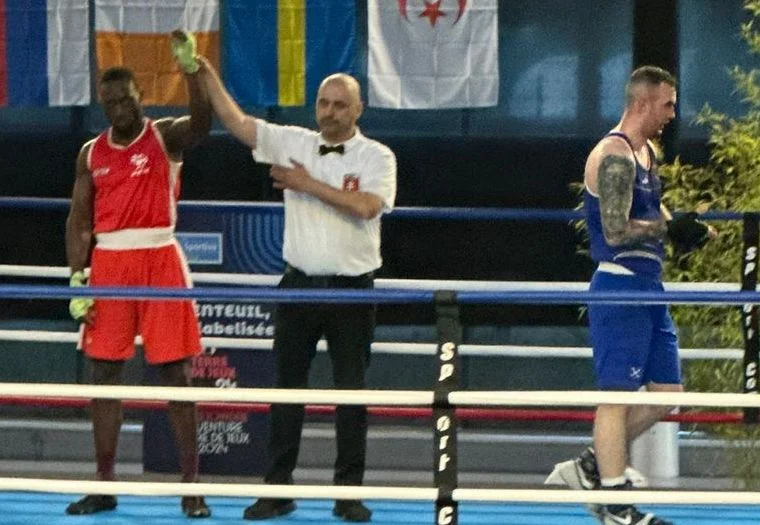 France/Boxe/18ème édition des Ceintures Montana: le Togolais Kodjo Kuadjovi remporte la finale devant l&rsquo;Italien Vicenzo Bortone