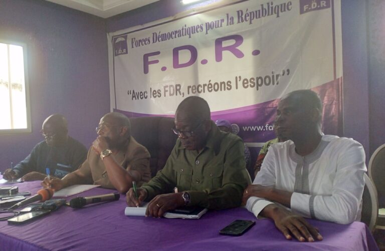 Togo/« On aurait pu dire que UNIR a les 113 sièges. Ces gens là ne connaissent pas la honte », Me Dodji Apévon, président du parti FDR
