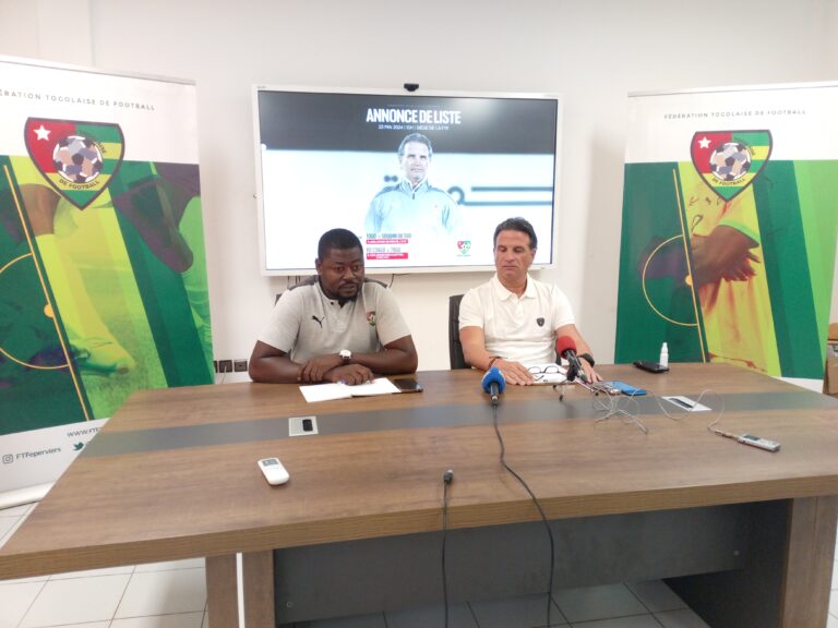 Togo/Éliminatoires CM 2026: La liste de Paulo Duarte pour les deux prochaines journées avec un nouveau joueur