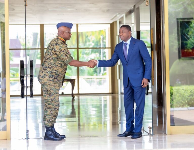 Togo/ Faure Gnassingbé a reçu le chef d’Etat-major des FAT sortant, admis à la retraite et le nouveau