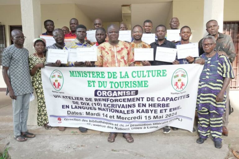 Togo/ 10 écrivains outillés en différentes langues nationales