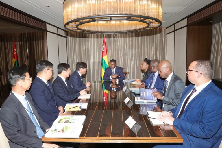 Développement socioéconomique : Faure Gnassingbé déniche de nouveaux investisseurs à Séoul
