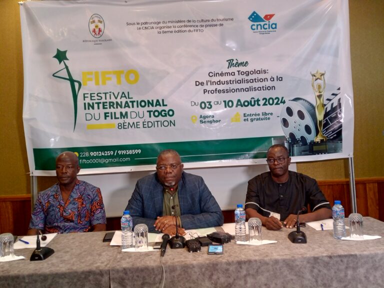 Togo/8ème édition du FIFTO: Le cinéma togolais sous le feu des projecteurs du 03 au 10 Août prochain avec la Côte d’Ivoire, pays invité d’honneur