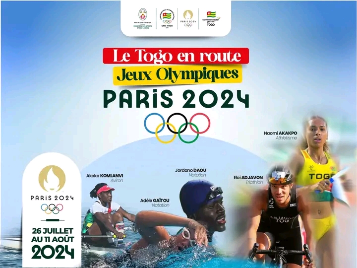 JO Paris 2024 : Cinq athlètes qualifiés pour le Togo