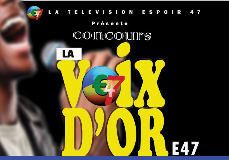 Togo/Participez au concours « La voix d’or E47 » doté de nombreux prix