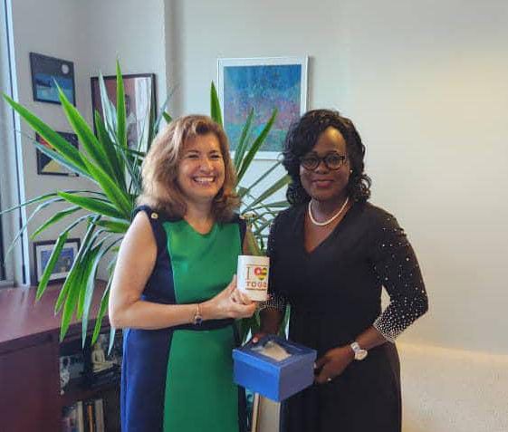 Paris/UNESCO: Gabriela Ramos tombe amoureuse d’une initiative togolaise expliquée par Dr Lidi Bessi Kama