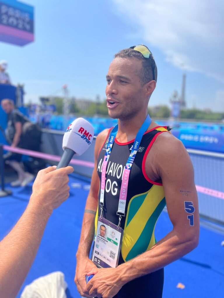 JO Paris 2024: Le triathlète togolais raconte sa course