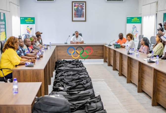 Togo/Les athlètes équipés pour les JO Paris 2024