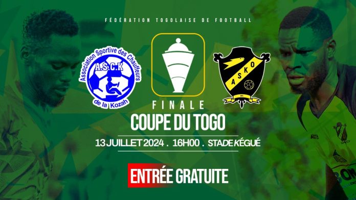 Finale coupe du Togo : voici le cadeau de la FTF aux spectateurs le 13 juillet prochain