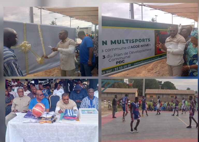 Togo/Infrastructures sportives : Et de deux pour la commune d’Agoè-Nyivé 1!!!