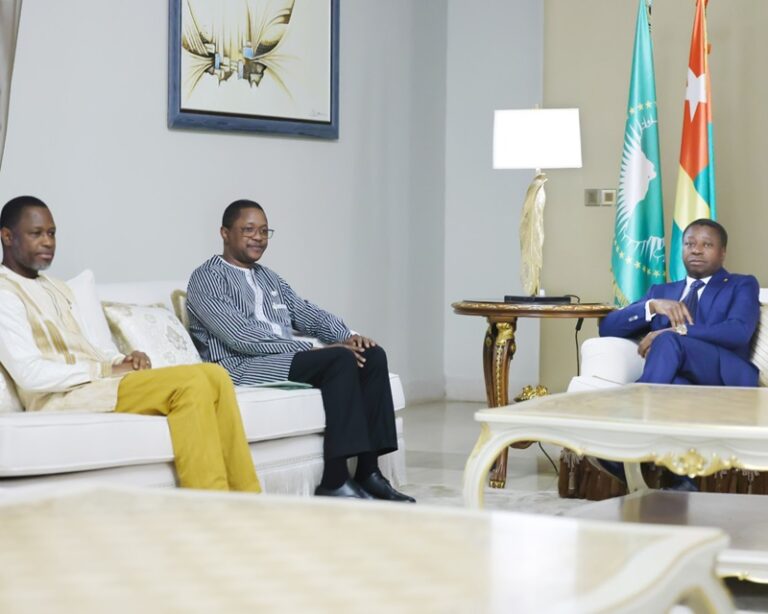 Coopération Burkina Faso -Togo: Karamoko Jean Marie Traoré, porteur d’un message du Capitaine Ibrahim Traoré à Faure Gnassingbé