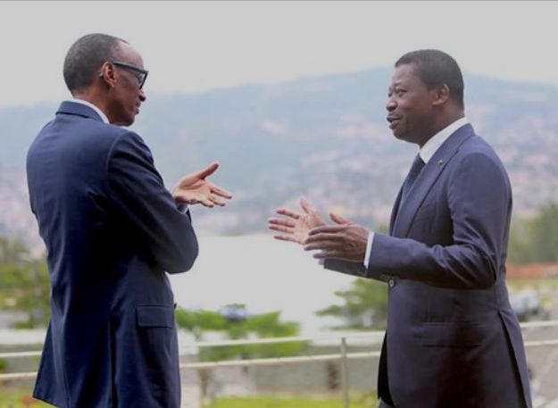 Investiture de Paul Kagamé : Faure Gnassingbé en terre Rwandaise