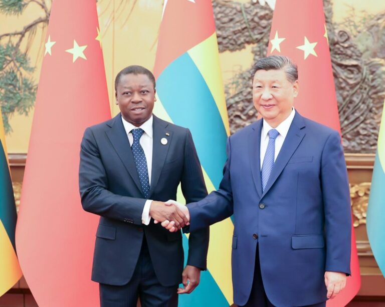 À Beijing, Faure Gnassingbé et Xi Jinping s’accordent sur un partenariat stratégique global