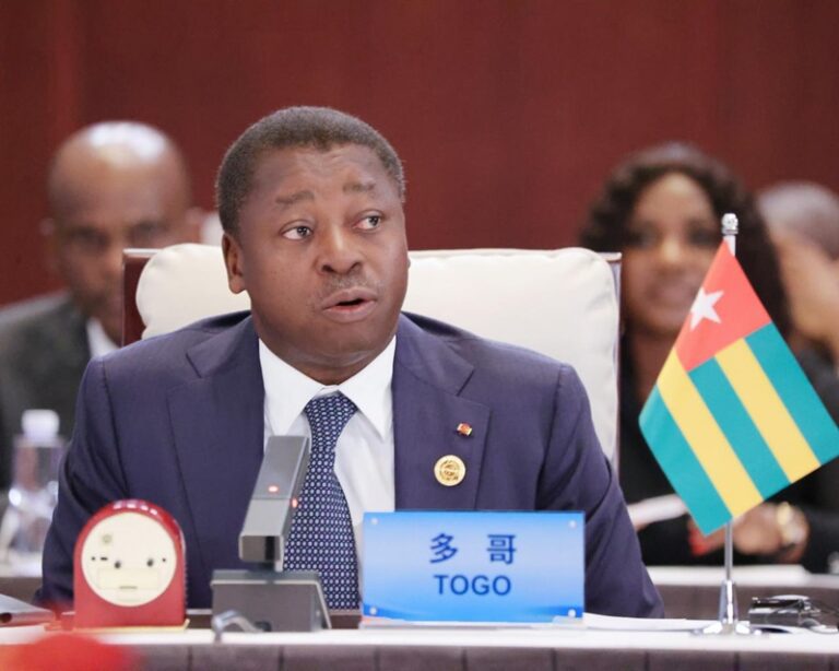 FOCAC 2024 : Les pistes de solutions de Faure Gnassingbé pour une gouvernance réussie 