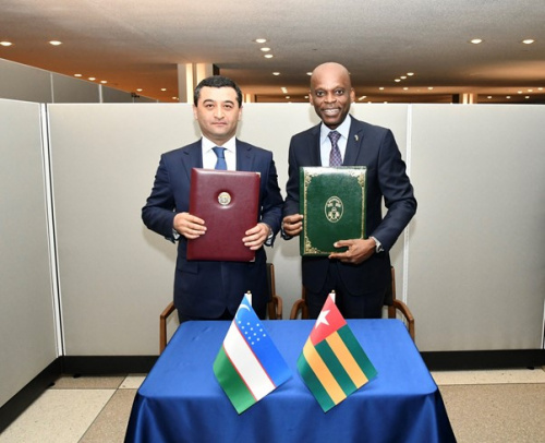 Le Togo et l’Ouzbékistan désormais liés