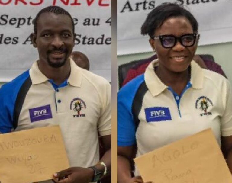 Volleyball : Deux Togolais acquièrent le diplôme d’entraineur niveau 3 de la FIVB