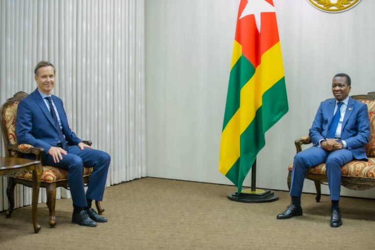 Togo: Fructueuses discussions entre Sevon-Tépé Kodjo Adédzé et Gwilym Ceri Jones