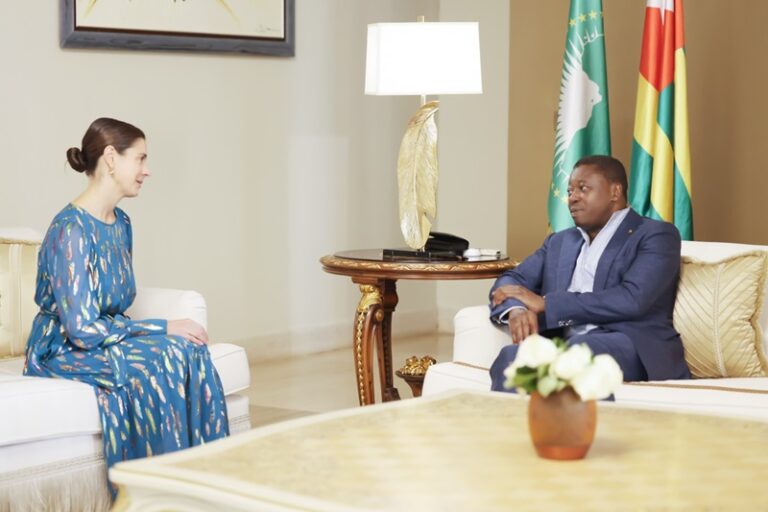Promotion de la santé pour tous : Faure Gnassingbé a échangé avec Jennifer Schechter