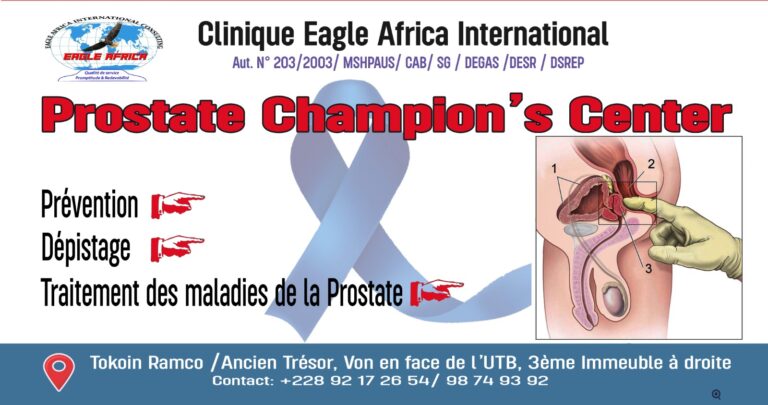 Togo/Campagne Novembre Bleu : Un appel à la prévention des affections de la prostate
