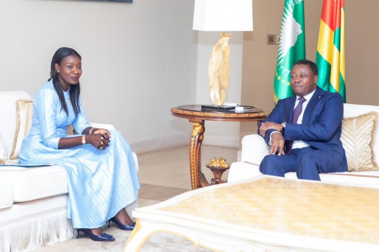 Faure Gnassingbé reçoit la nouvelle Coordinatrice du Système des Nations unies au Togo