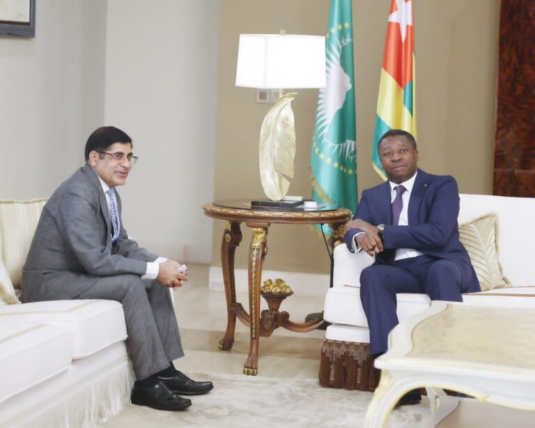L’ambassadeur de l’Inde exprime sa gratitude au chef de l’État togolais à la fin de sa mission