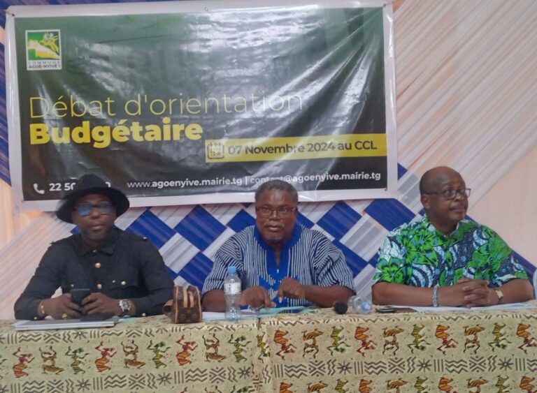 Togo/Commune d’Agoè-Nyivé 1 : un ambitieux programme de développement pour 2025