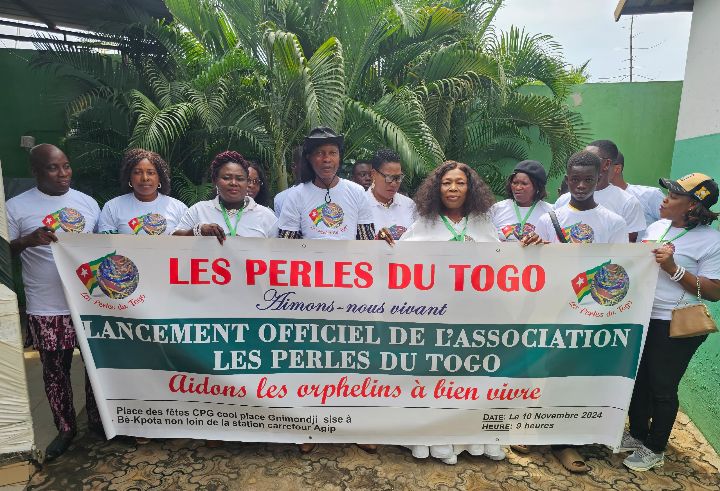 L’association Les Perles du Togo, à peine lancée, est déjà en action