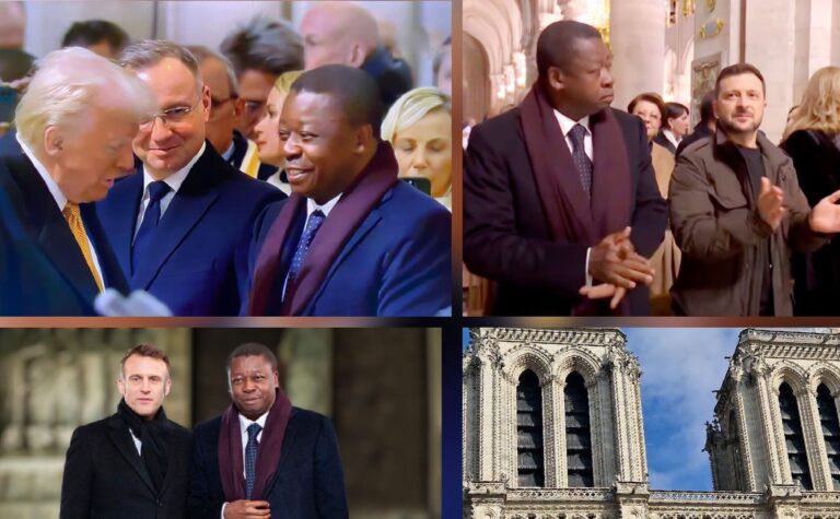 Faure Gnassingbé à la réouverture de Notre-Dame de Paris : un geste de solidarité internationale