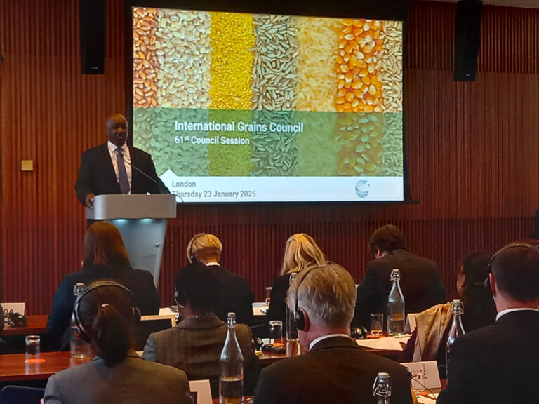 SEM Aly Touré a pris part à la 61ème session du Conseil International des Céréales (CIC) et au forum sur les céréales 2025 à Londres
