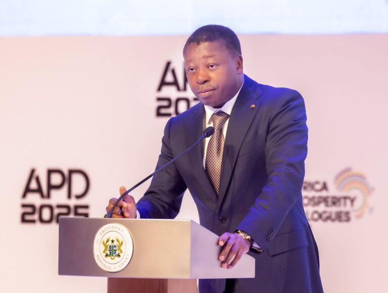 APD 2025 : Faure Gnassingbé appelle à une Afrique prospère grâce aux infrastructures et à l’intégration économique
