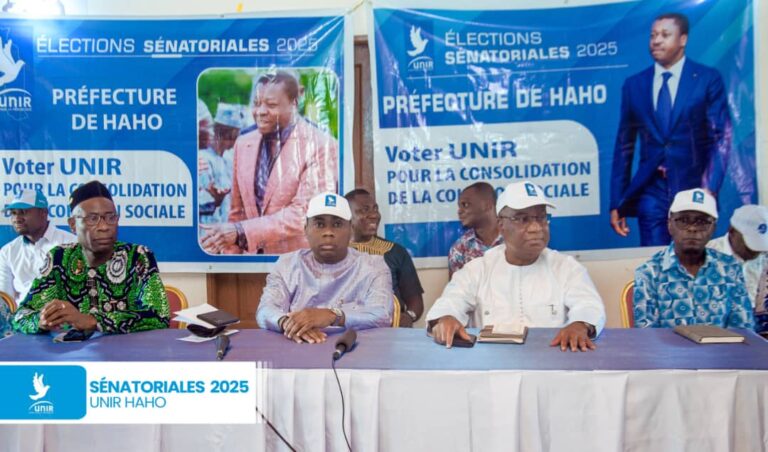 Sénatoriales 2025 au Togo : UNIR Haho en mode sensibilisation