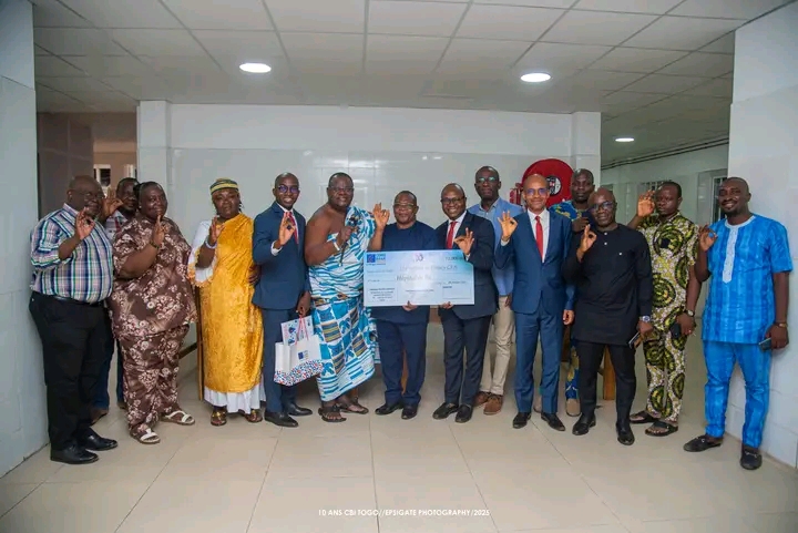 10 ans de CBI Togo : Un acte de solidarité réalisé à l’Hôpital de Bè