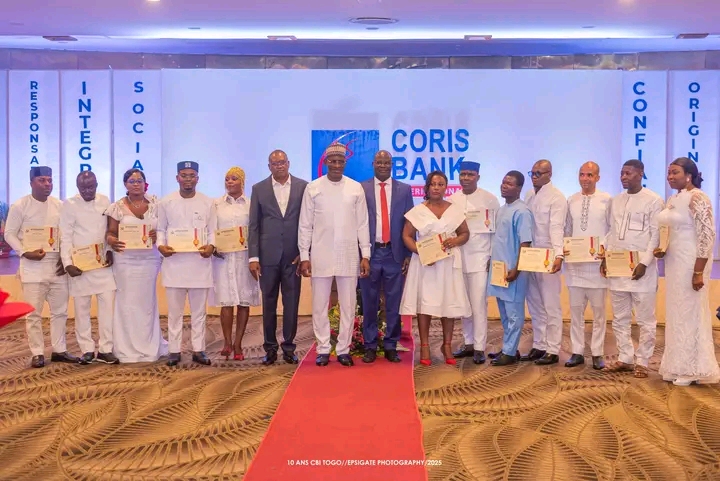Une soirée magique a marqué la célébration des 10 ans de succès de CBI Togo