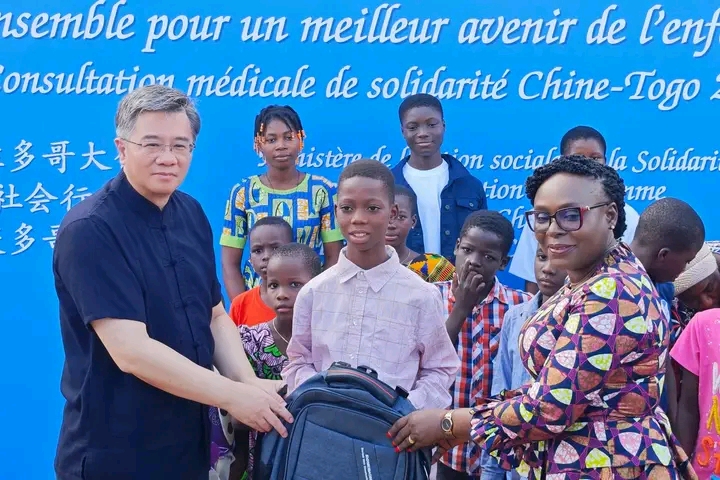Lancement des consultations médicales de solidarité Chine-Togo 2025 : Un soutien aux enfants vulnérables