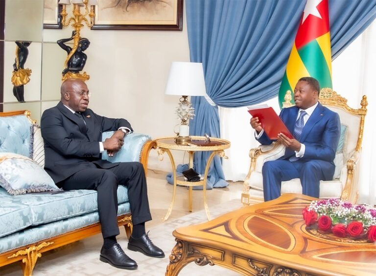 Diplomatie, paix et sécurité en Afrique : Faure Gnassingbé a reçu un émissaire du président en exercice de l’UA