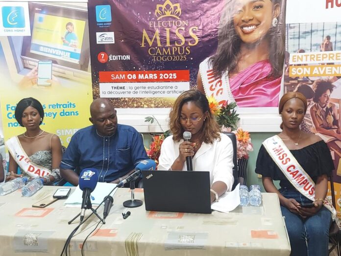 Miss Campus Togo: La 7e édition s’annonce alléchante avec l’appui du Programme «IA Développement dans les Universités du Togo» de CONIIA