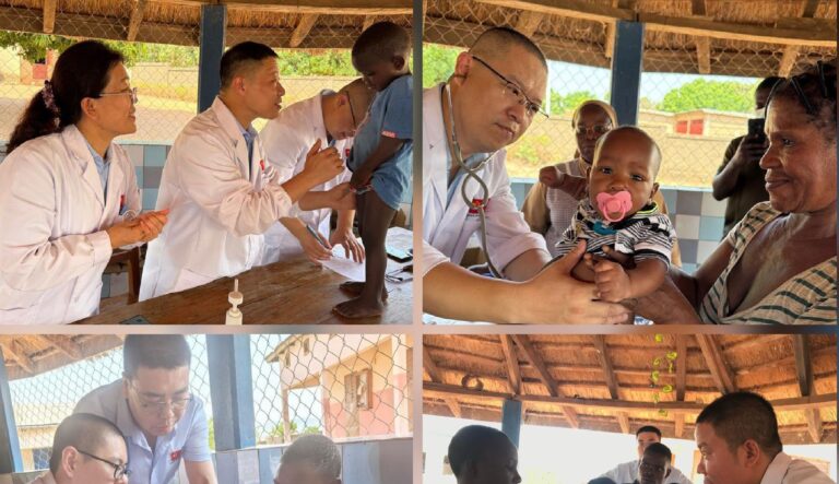 Solidarité Chine-Togo : Une consultation médicale pour les enfants de l’orphelinat Casa Marco à Nadoba