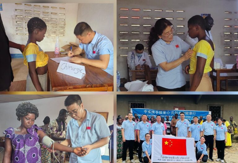 Togo: La 27e mission médicale chinoise offre des soins gratuits aux orphelins de Saint François IFRAM de Sokodé