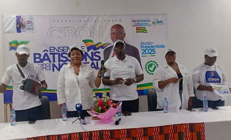 Présidentielles gabonaises : La coordination consulaire du RdB au Togo lance sa campagne pour C’BON