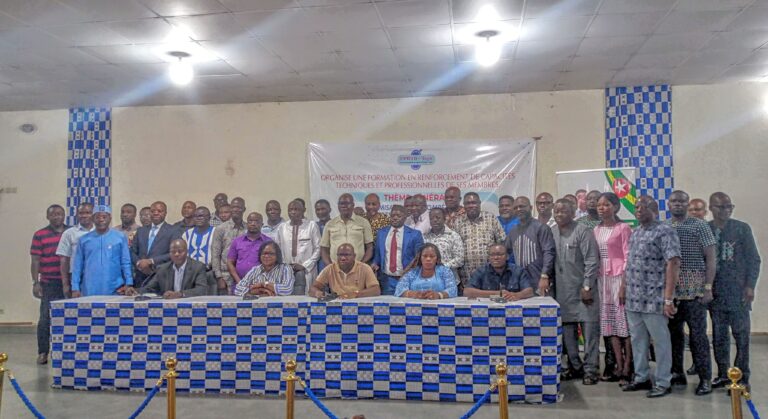 L’UPRAD-Togo fait de la compétence technique un socle incontournable de sa profession